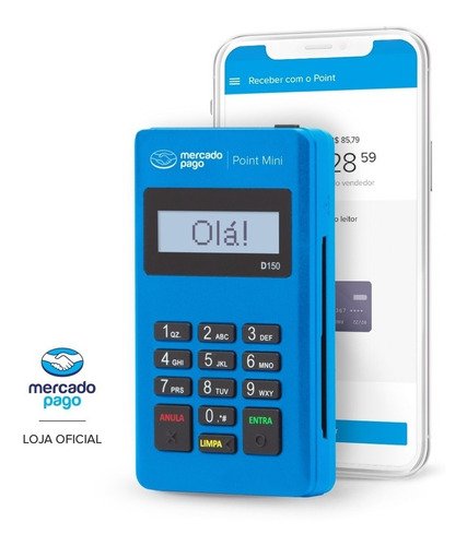 Mayber Distribuidora Maquininha Point Mini A Máquina De Cartão Do Mercado Pago 9701