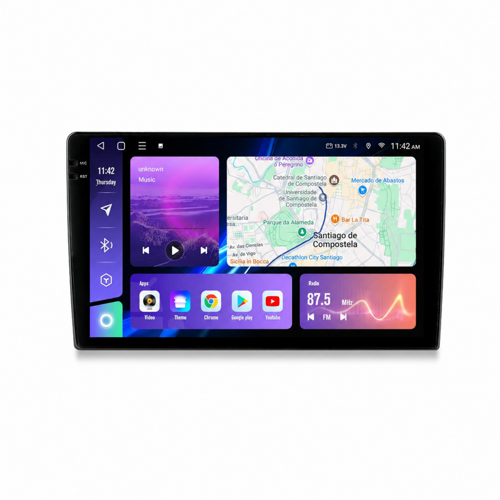 Central Multimidia Wintech Android 9 Polegadas Quadcore - Mayber